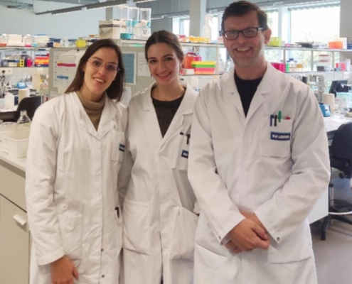 Group picture of 3 doctors in clinic